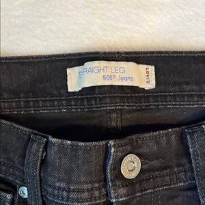 Levi's Charcoal 505 Denim Pants